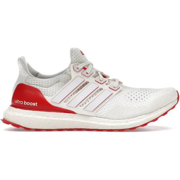 adidas Ultra Boost 1.0 Chalk White Scarlet