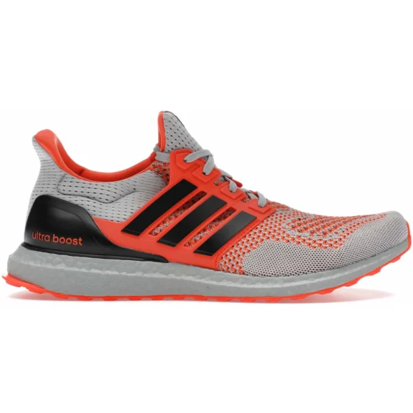 adidas Ultra Boost 1.0 Core Black Impact Orange Grey Two