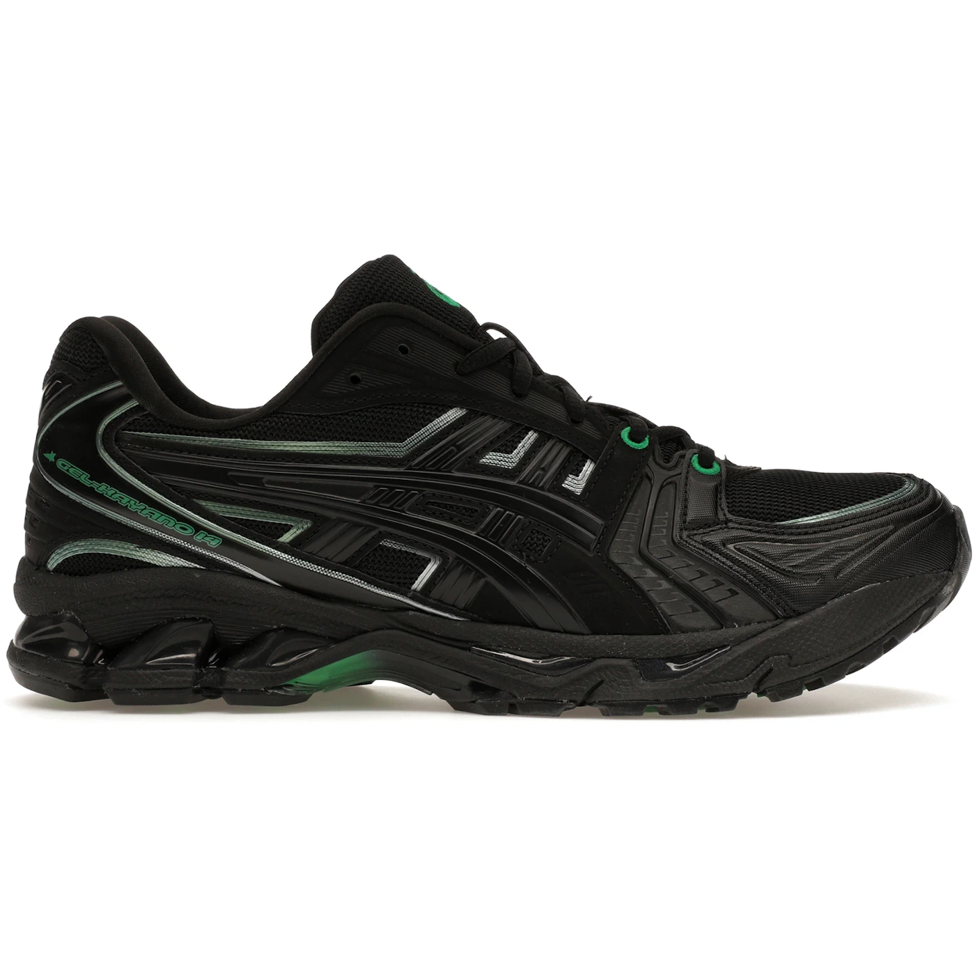 ASICS Gel Kayano 14 8ON8 Black Green 1
