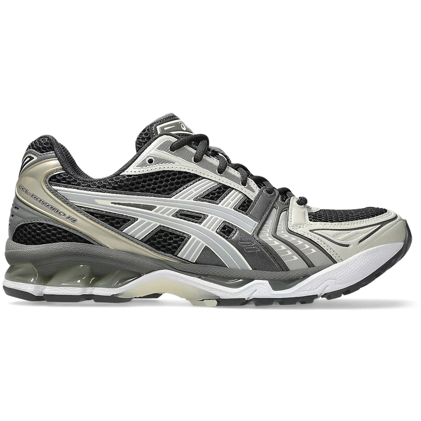 ASICS Gel Kayano 14 Obsidian Grey Cement 1