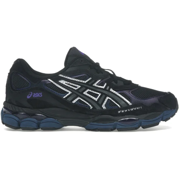ASICS Gel-NYC Black Graphite Grey Purple
