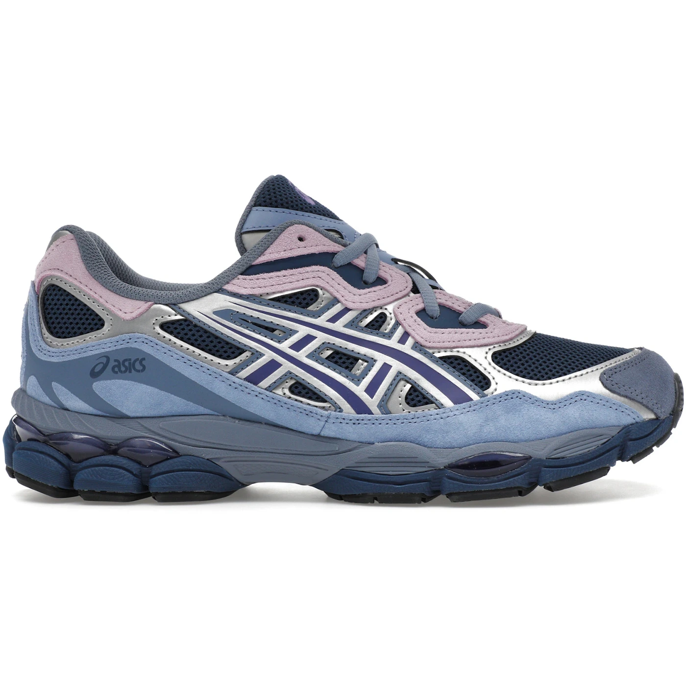ASICS Gel-NYC Blue Pink Silver 2 ASICS Gel NYC Blue Pink Silver 1