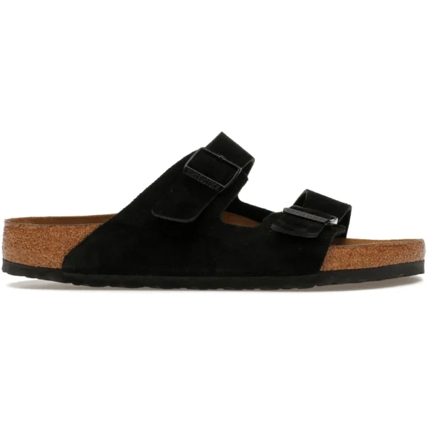 Birkenstock Arizona Soft Footbed Suede Black