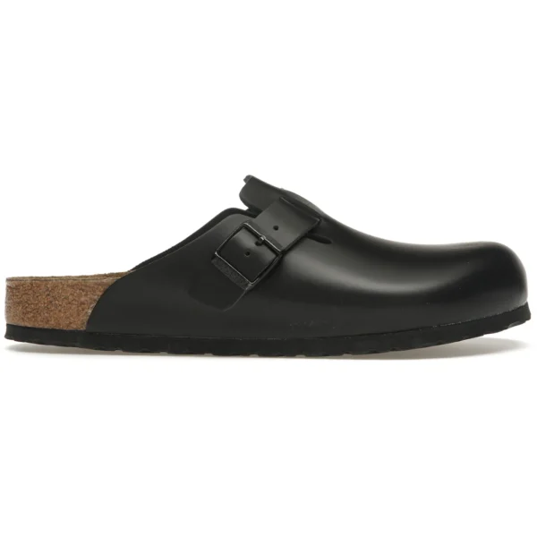 Birkenstock Boston Natural Leather Black