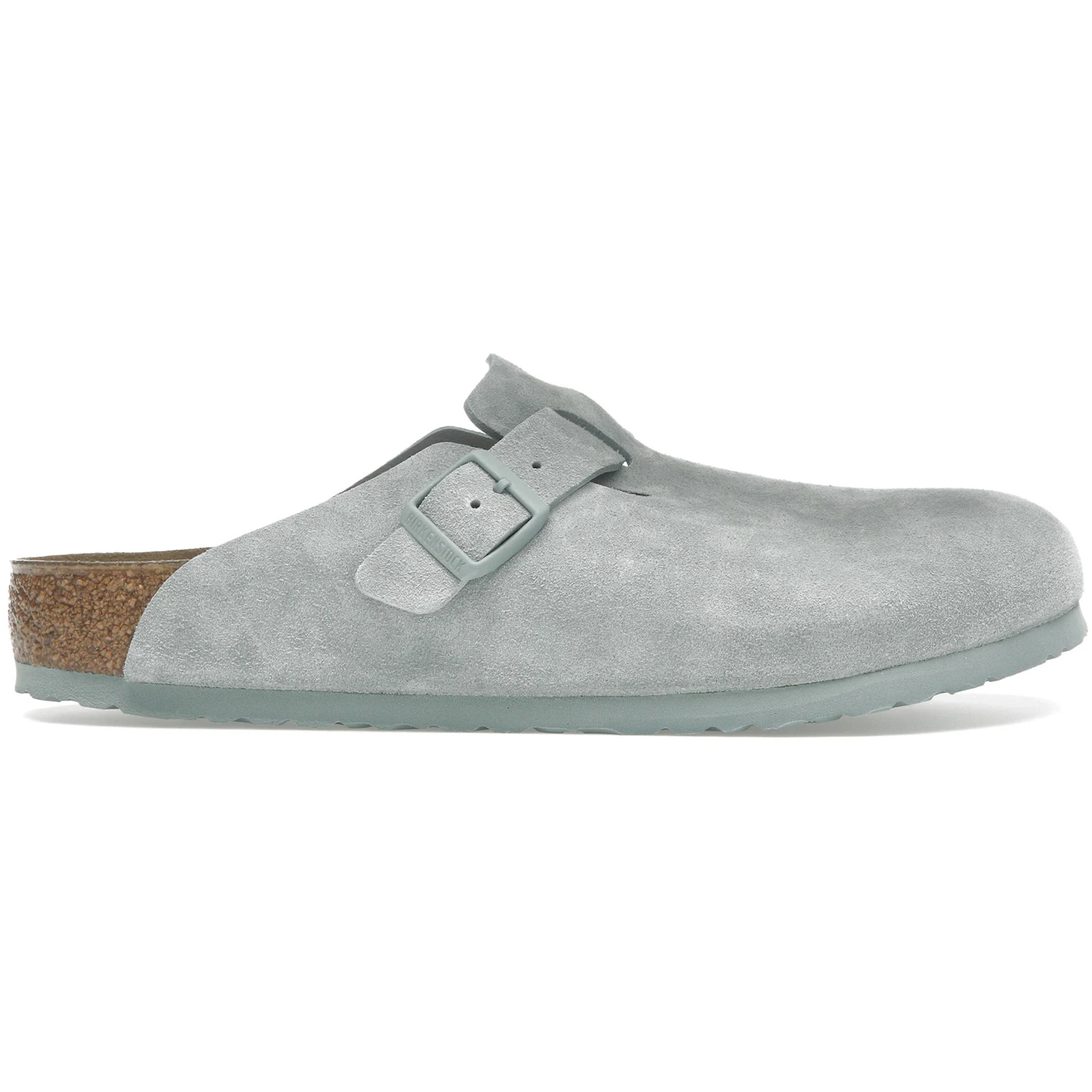 Birkenstock Boston Suede Pure Sage 2 Birkenstock Boston Suede Pure Sage 1