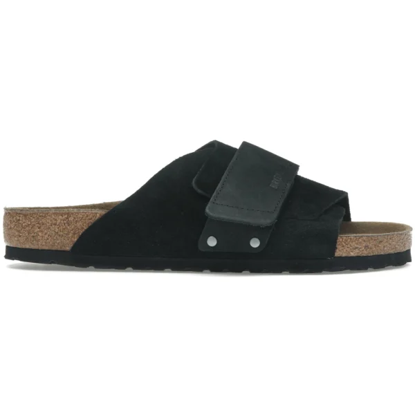 Birkenstock Kyoto Nubuck Suede Black