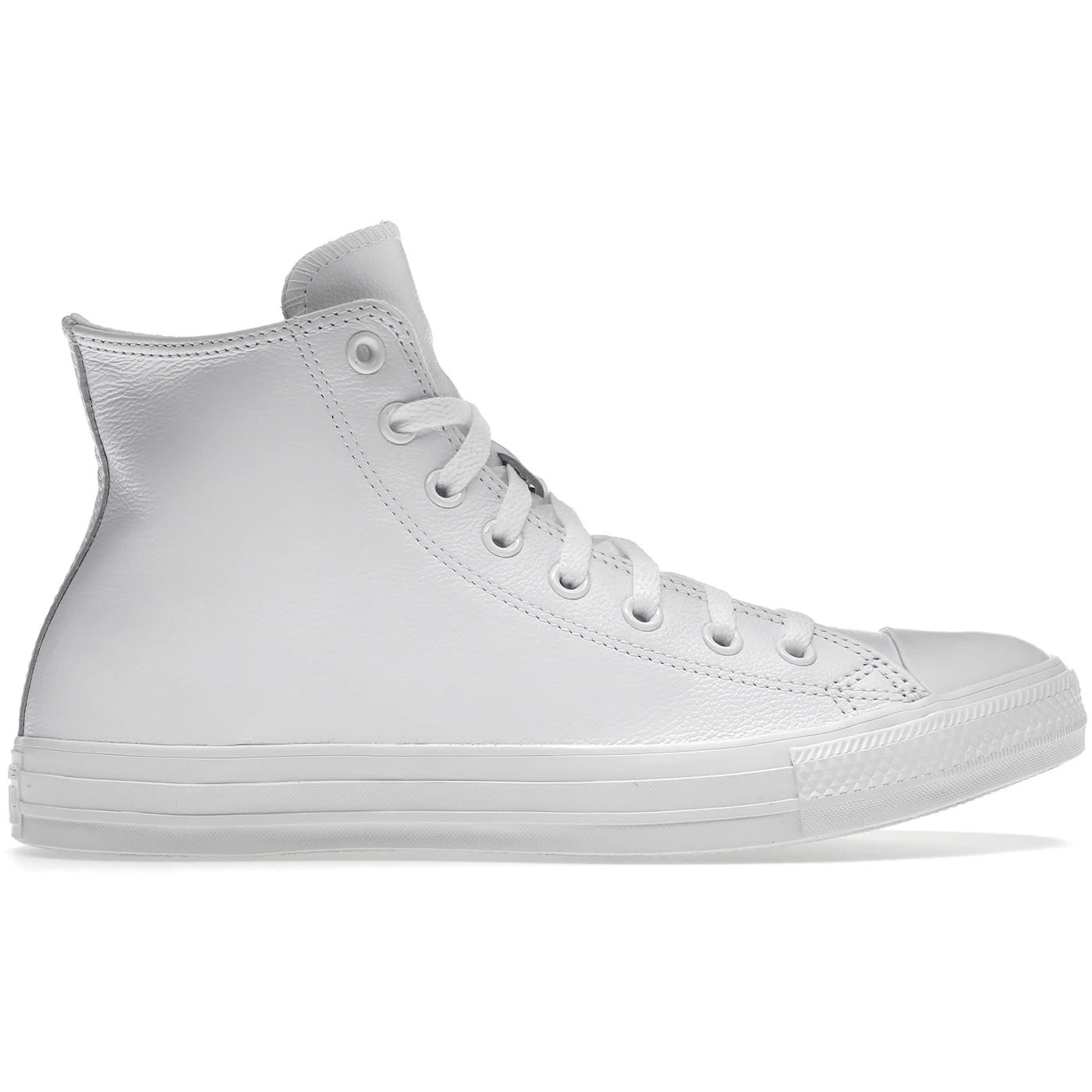 Converse Chuck Taylor All Star Leather Hi White Monochrome 1