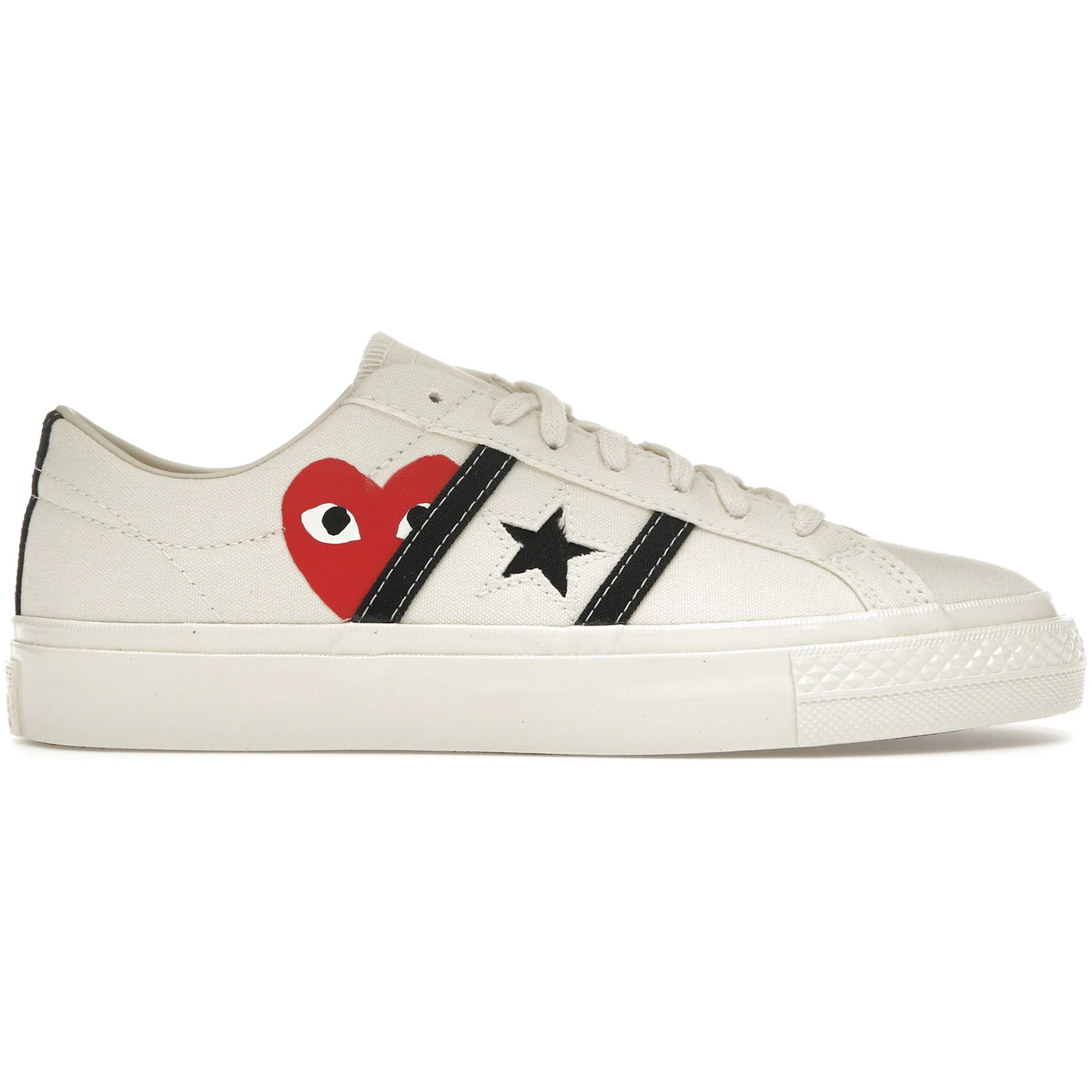 Converse One Star Academy Pro Ox Comme des Garcons PLAY Milk 1