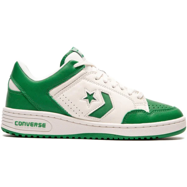 Converse Weapon Ox Green Vintage White