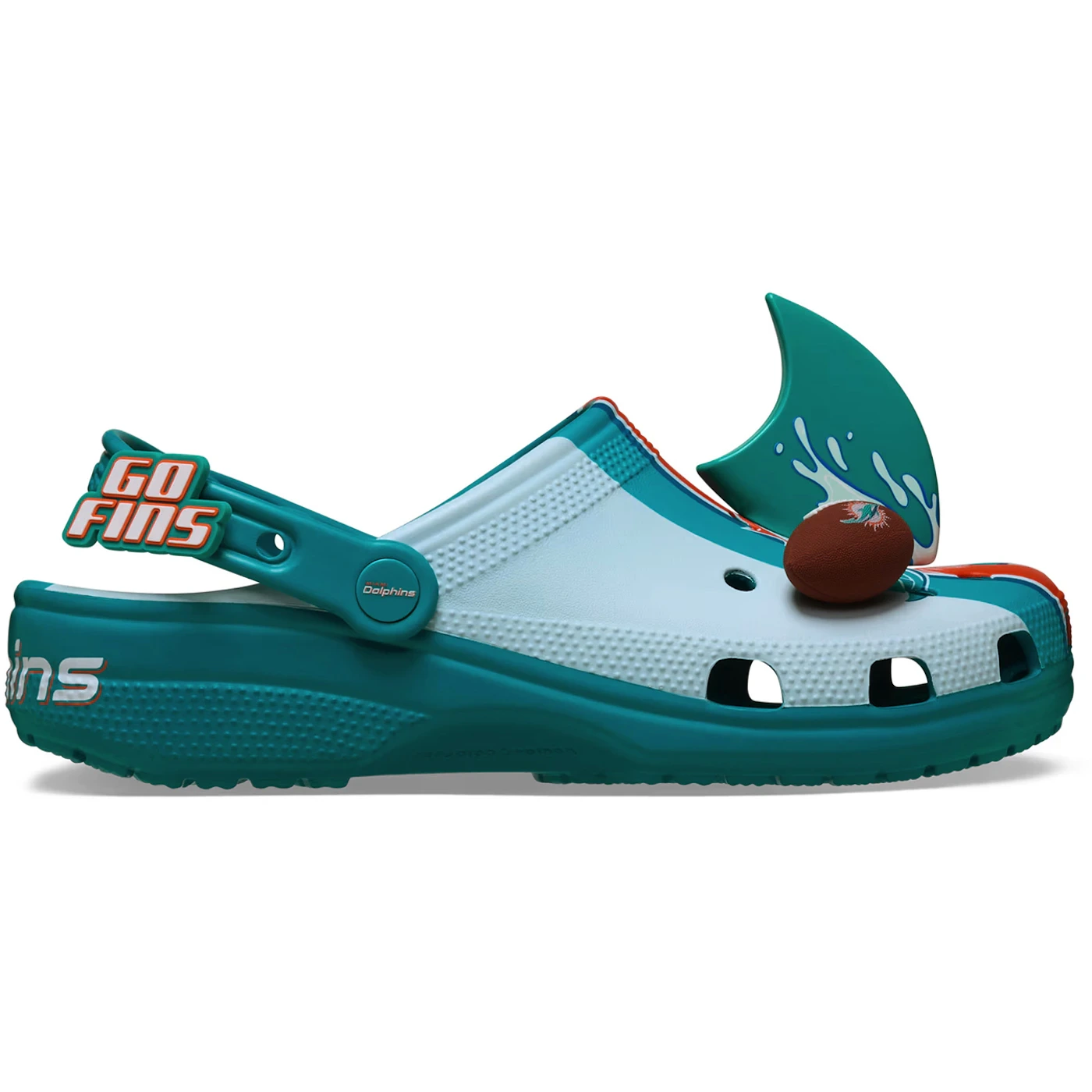 Crocs Classic Clog NFL Miami Dolphins 2 Crocs Classic Clog NFL Miami Dolphins 1