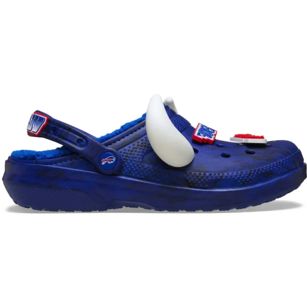 Crocs Classic Lined Clog NFL Buffalo Bills