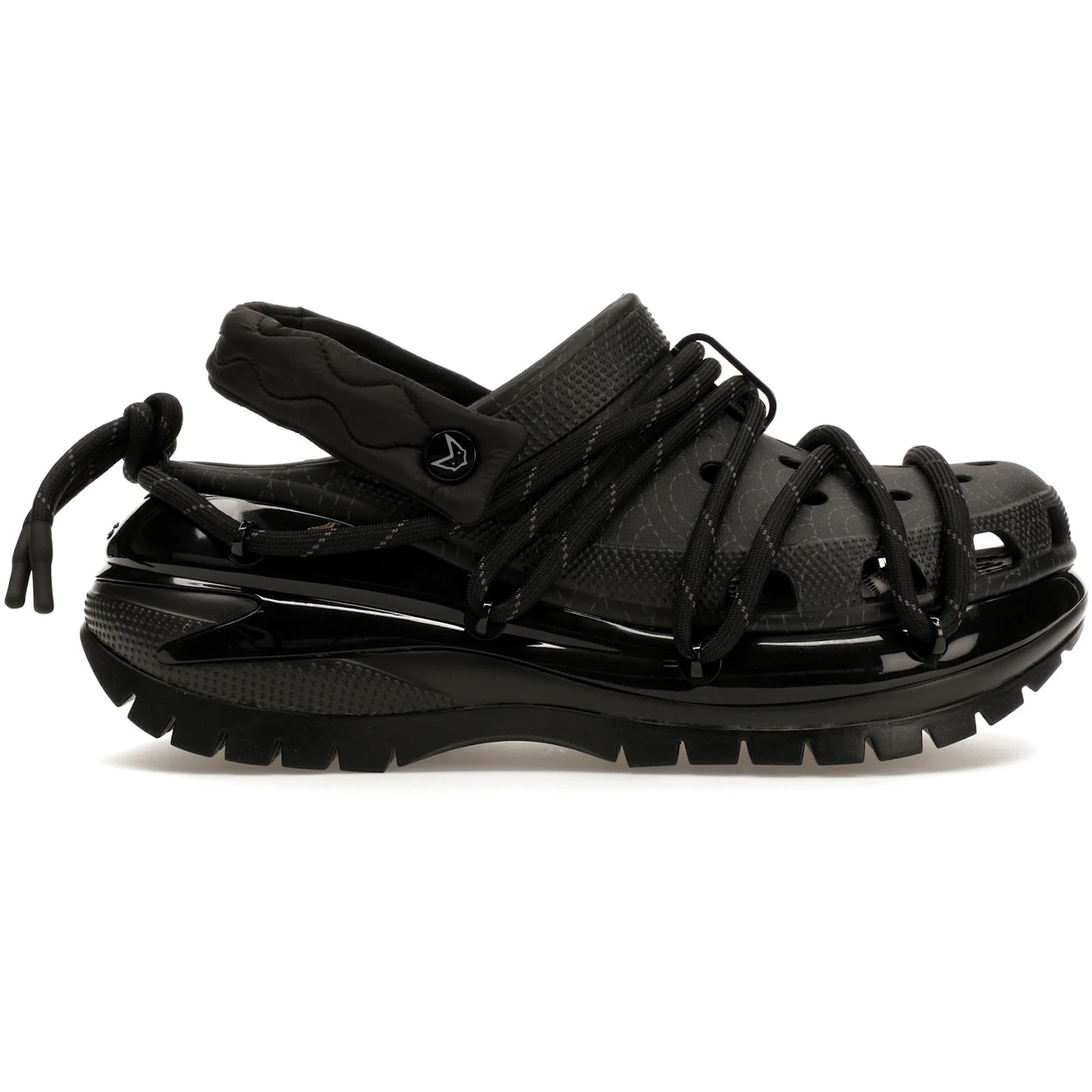 Crocs Classic Mega Crush Clog Rauw Alejandro Black 1