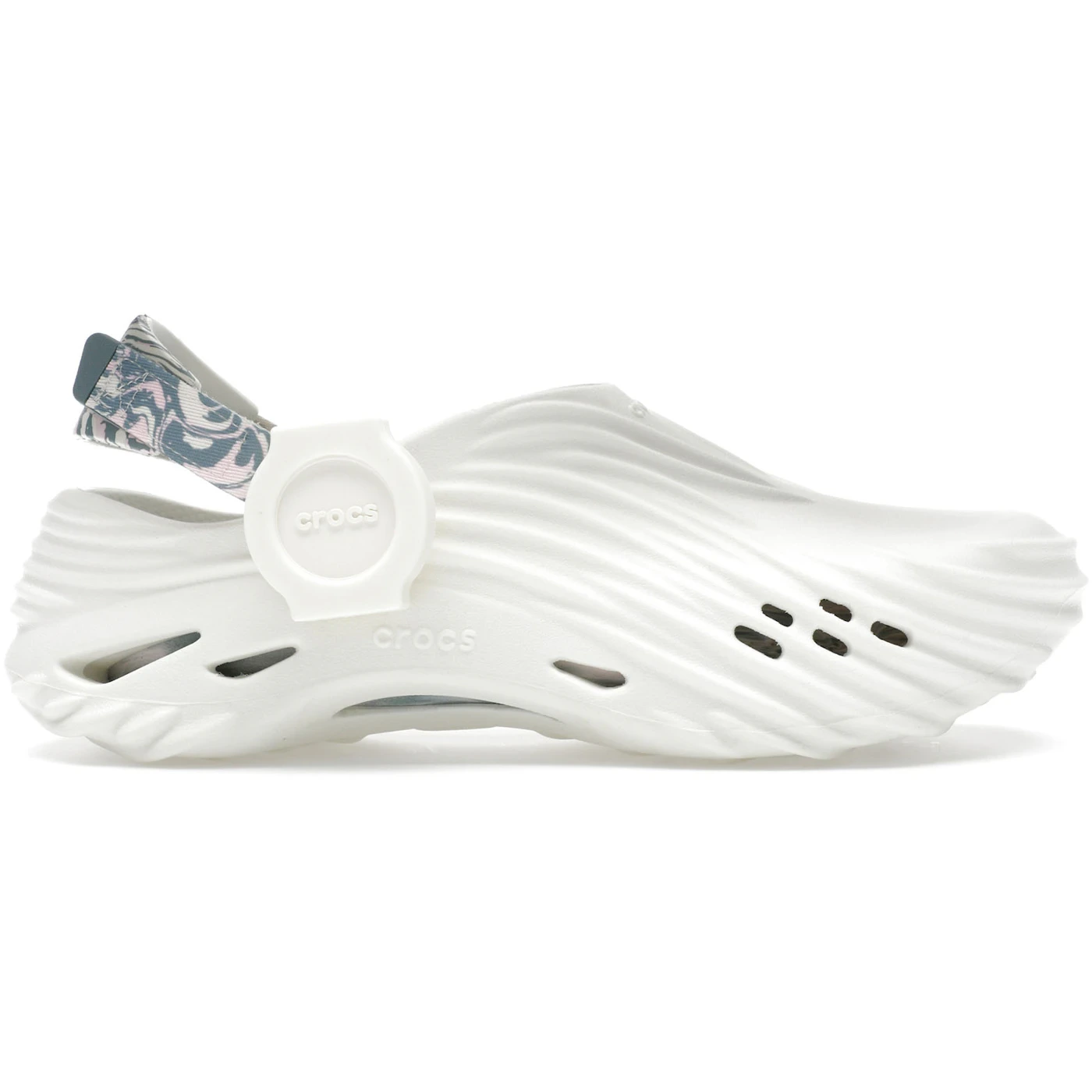 Crocs Echo Wave Clog G-Shock White 2 Crocs Echo Wave Clog G Shock White 1