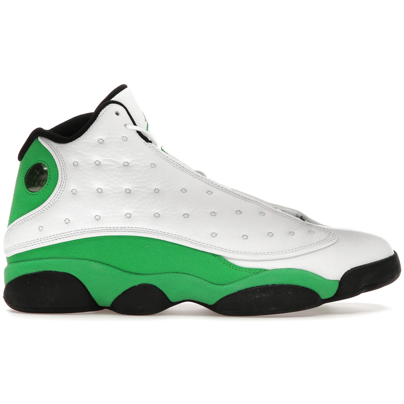 Jordan 13 Retro White Lucky Green 2 Jordan 13 Retro White Lucky Green 1
