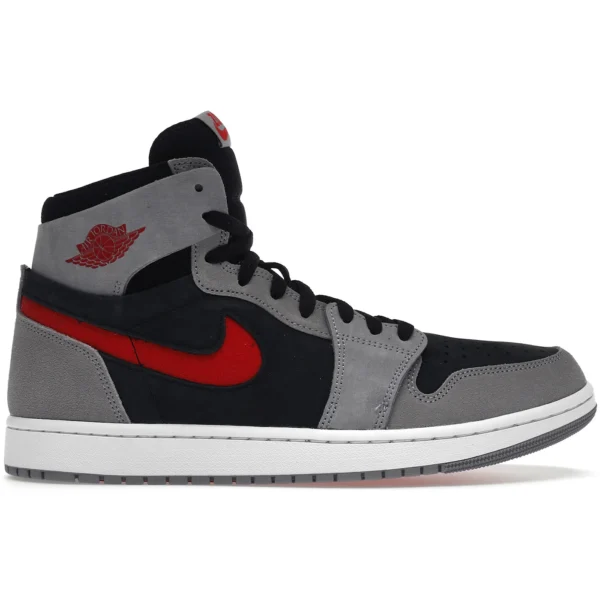 Jordan 1 High Zoom Air CMFT 2 Black Fire Red Cement