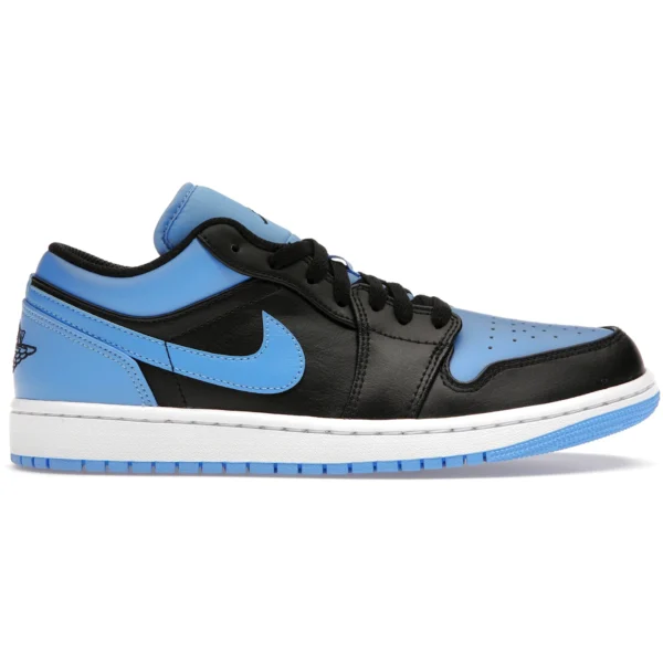 Jordan 1 Low Black University Blue