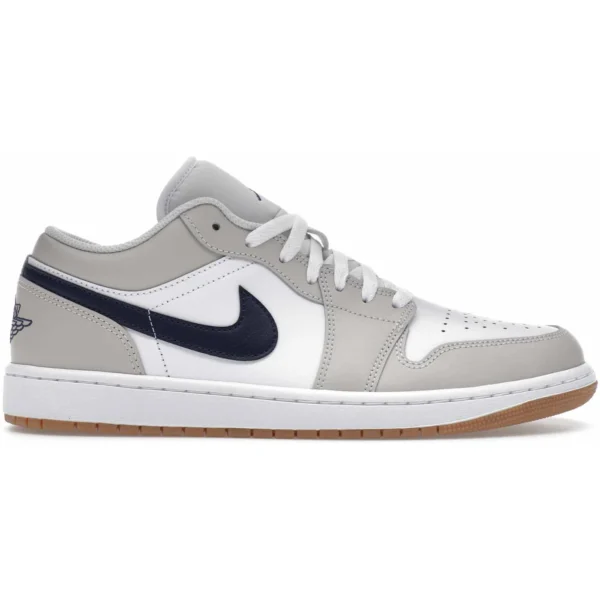 Jordan 1 Low Midnight Navy Neutral Grey