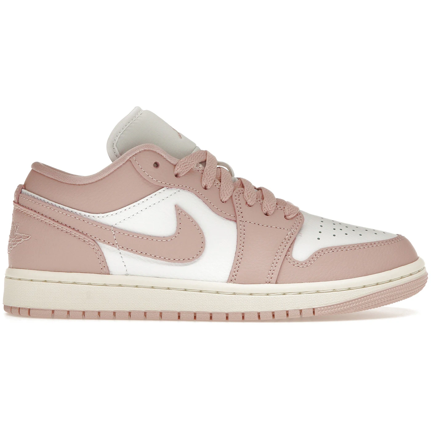 Jordan 1 Low Pink Oxford (Women's) 1 Jordan 1 Low Pink Oxford Womens 1