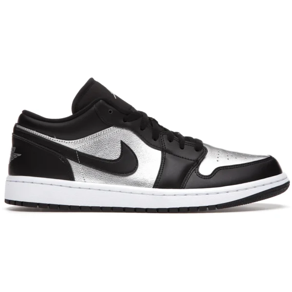 Jordan 1 Low SE Black Metallic Silver (Women’s)