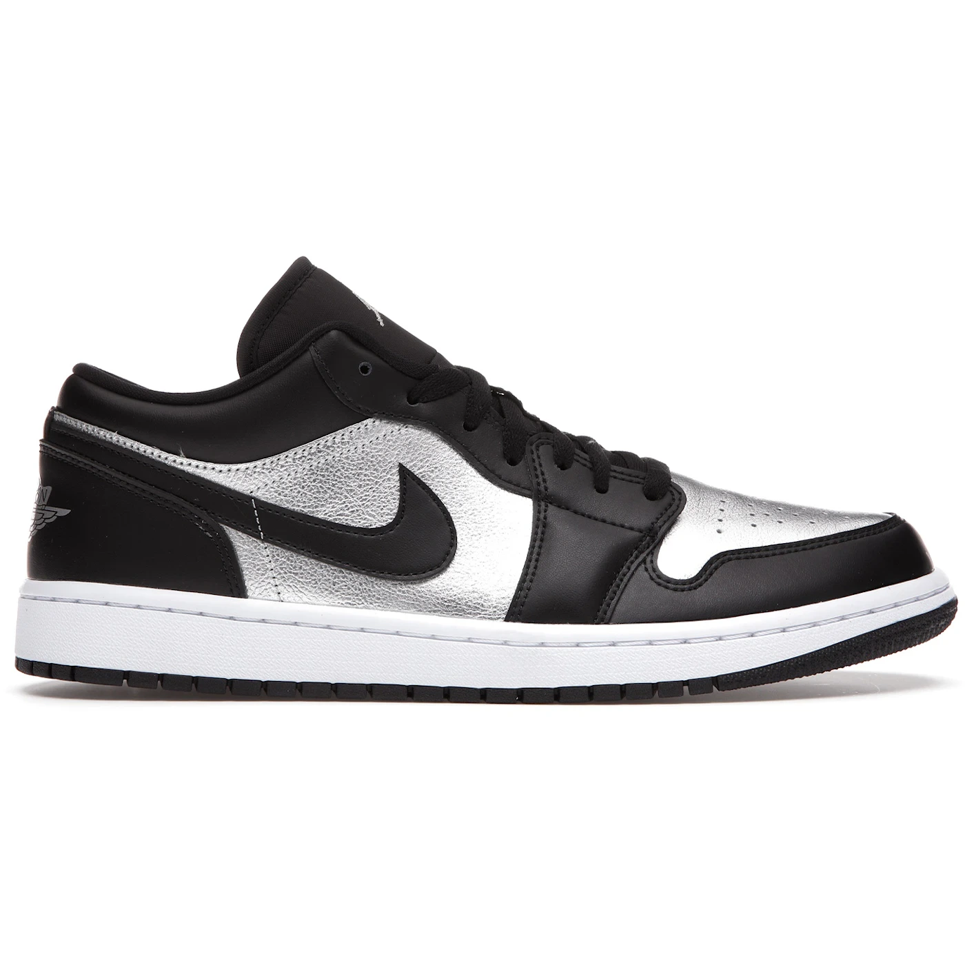 Jordan 1 Low SE Black Metallic Silver (Women's) 2 Jordan 1 Low SE Black Metallic Silver Womens 1