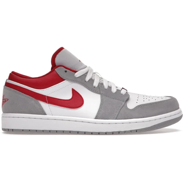 Jordan 1 Low SE Light Smoke Grey Gym Red
