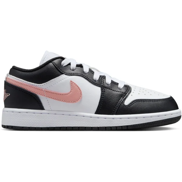 Jordan 1 Low White Black Rust Pink (GS)