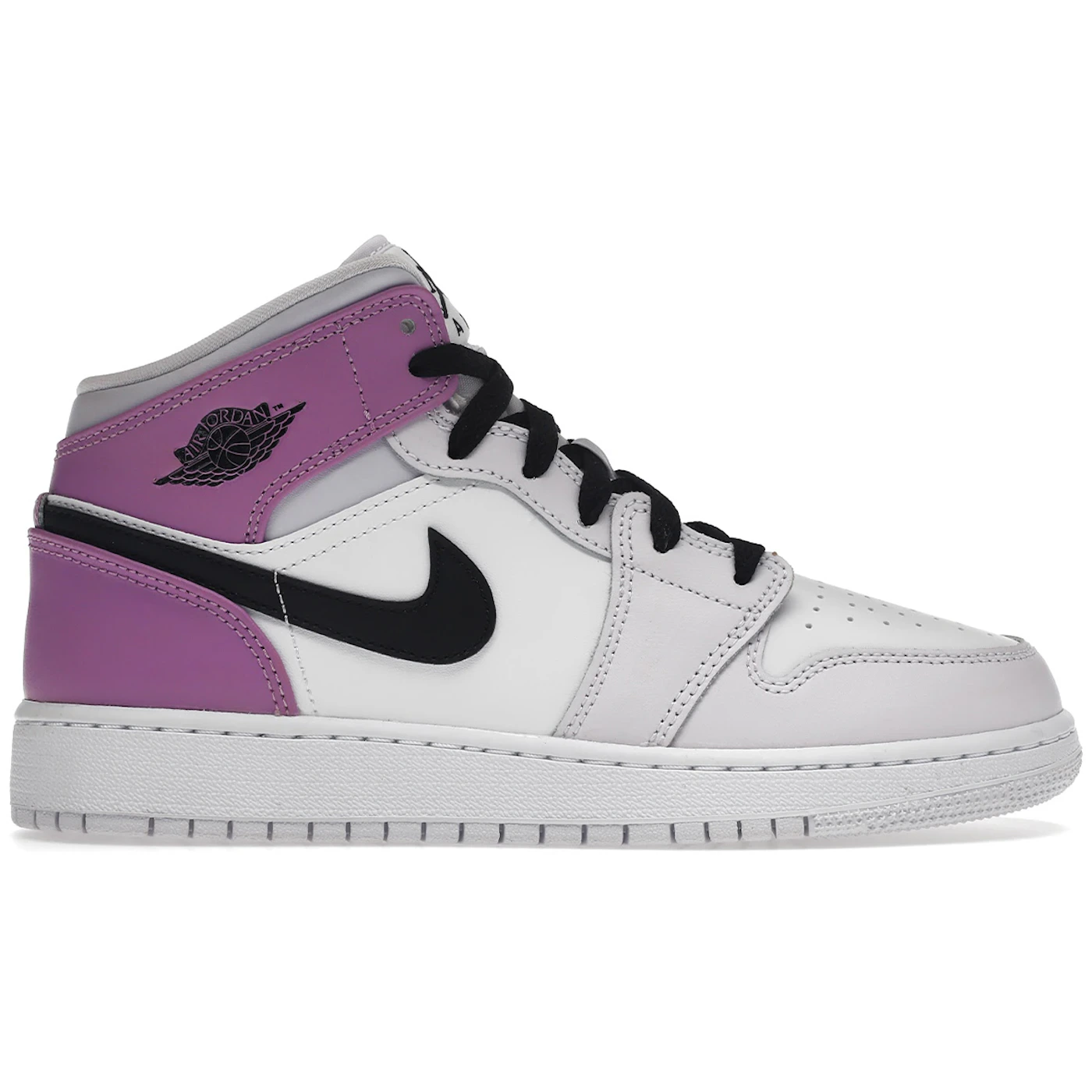 Jordan 1 Mid Barely Grape (GS) 2 Jordan 1 Mid Barely Grape GS 1