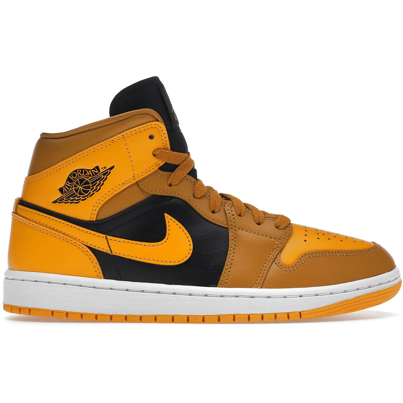 Jordan 1 Mid Chutney Taxi (Women's) 2 Jordan 1 Mid Chutney Taxi Womens 1