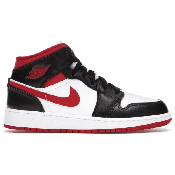 Jordan 1 Mid Gym Red Black White (GS)