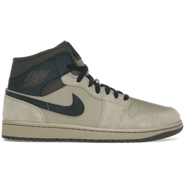 Jordan 1 Mid Khaki Baroque Brown