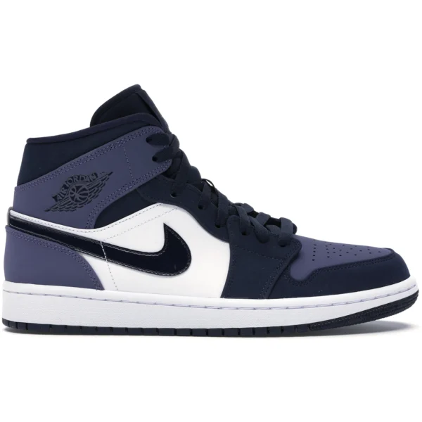 Jordan 1 Mid Obsidian Sanded Purple