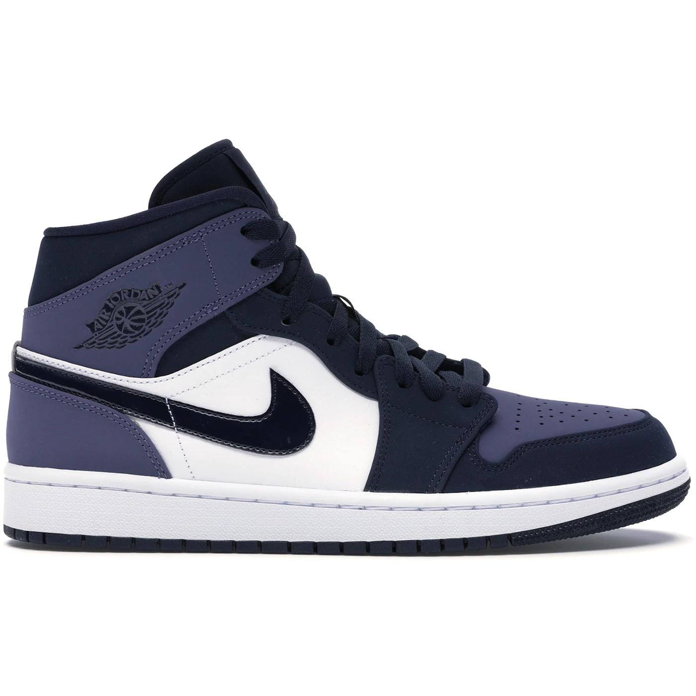 Jordan 1 Mid Obsidian Sanded Purple 2 Jordan 1 Mid Obsidian Sanded Purple 1