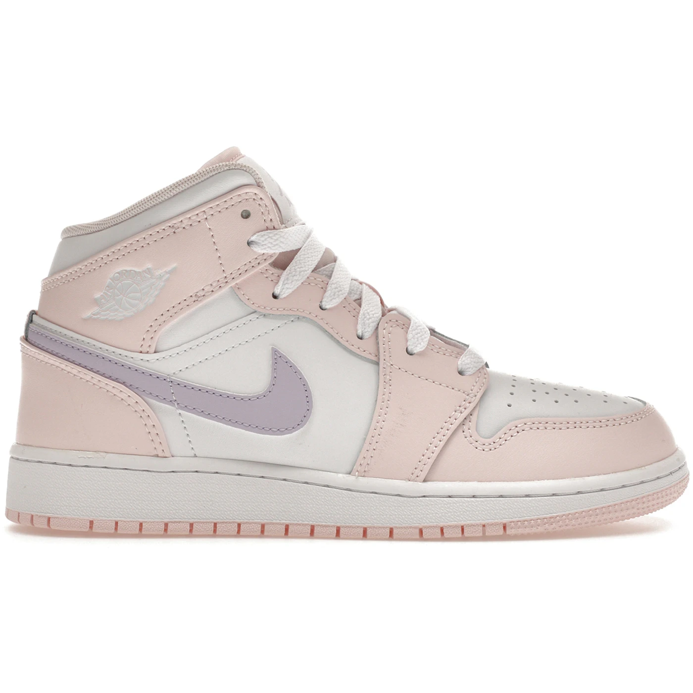 Jordan 1 Mid Pink Wash (GS) 2 Jordan 1 Mid Pink Wash GS 1