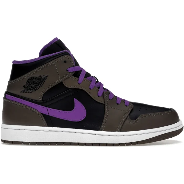 Jordan 1 Mid Purple Mocha