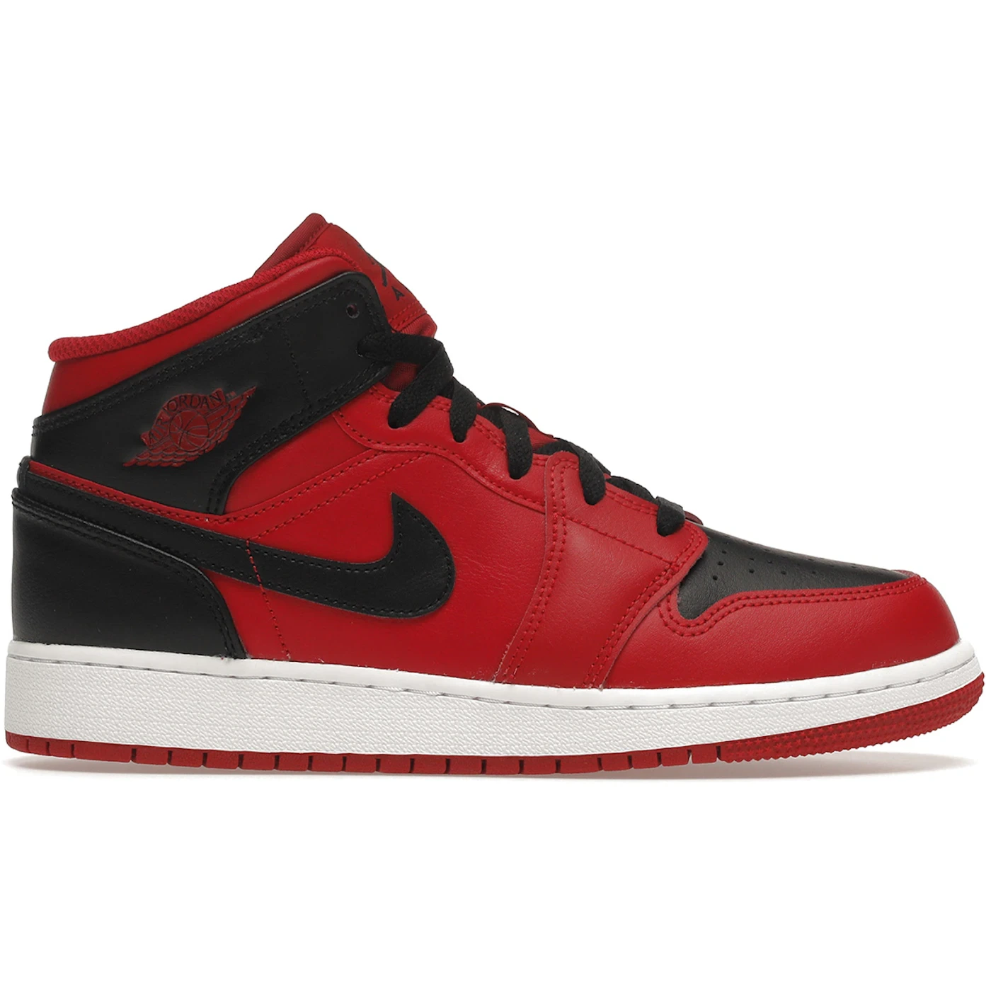 Jordan 1 Mid Reverse Bred (2021) (GS) 2 Jordan 1 Mid Reverse Bred 2021 GS 1