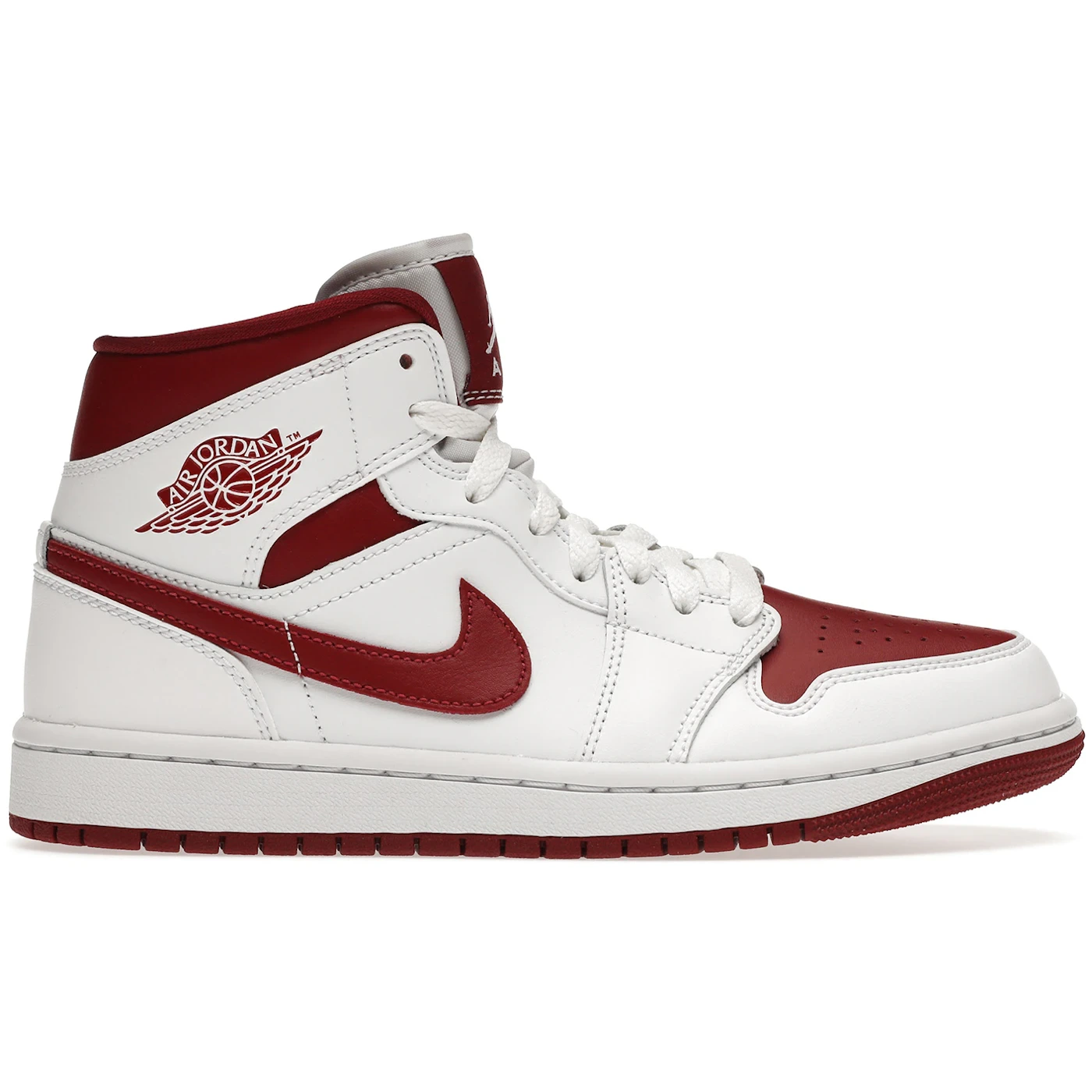 Jordan 1 Mid Reverse Chicago (Women's) 1 Jordan 1 Mid Reverse Chicago Womens 1