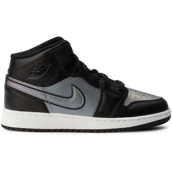 Jordan 1 Mid SE BG Black White (GS)