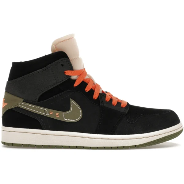 Jordan 1 Mid SE Craft Anthracite Light Olive