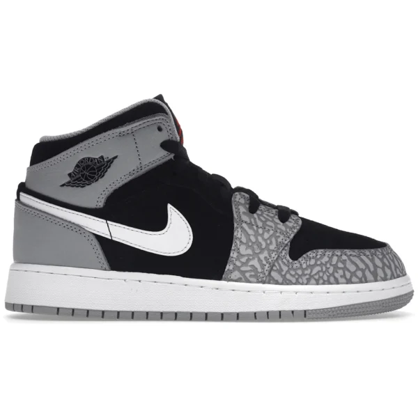 Jordan 1 Mid SE Elephant Print (GS)
