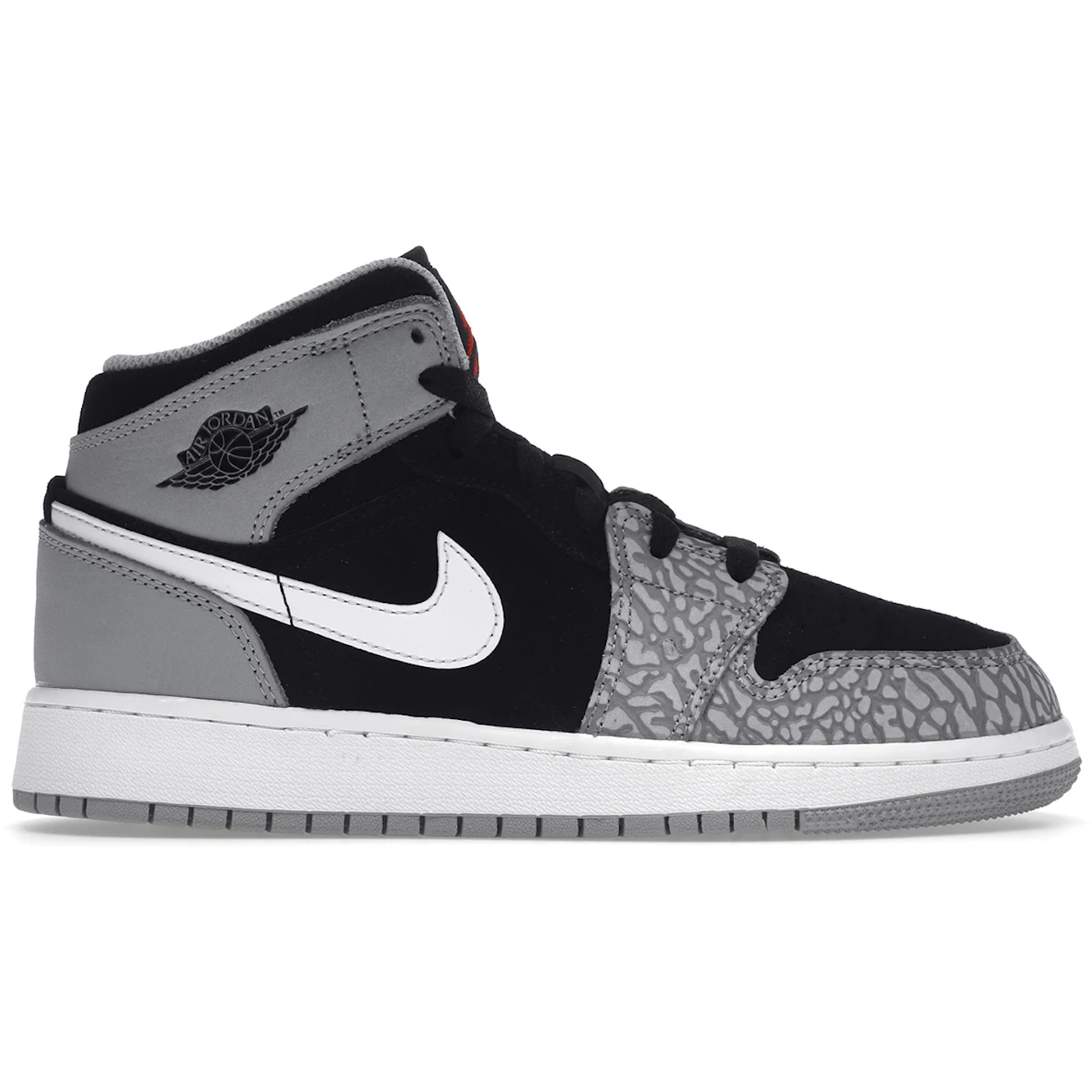 Jordan 1 Mid SE Elephant Print (GS) 2 Jordan 1 Mid SE Elephant Print GS 1