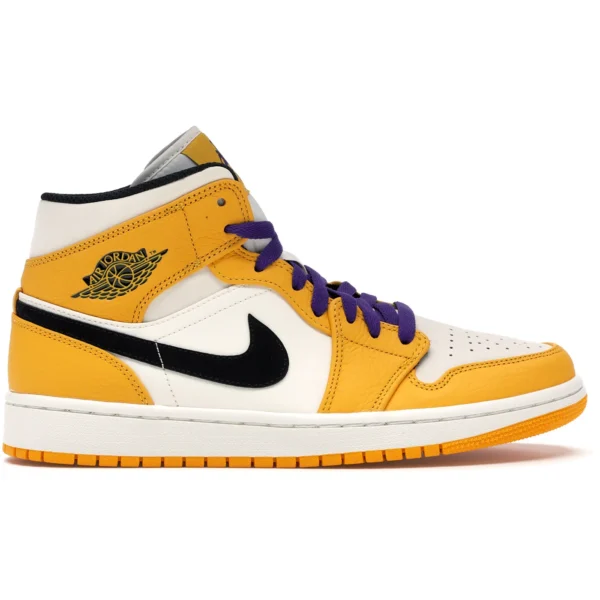 Jordan 1 Mid SE Lakers