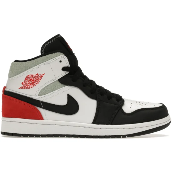 Jordan 1 Mid SE Red Black Toe