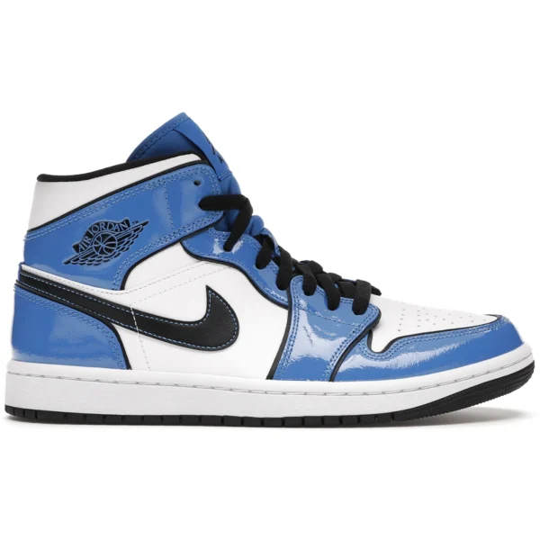 Jordan 1 Mid Signal Blue