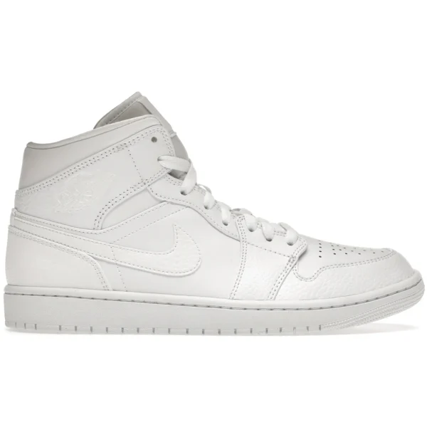Jordan 1 Mid Triple White 2.0 (2020)
