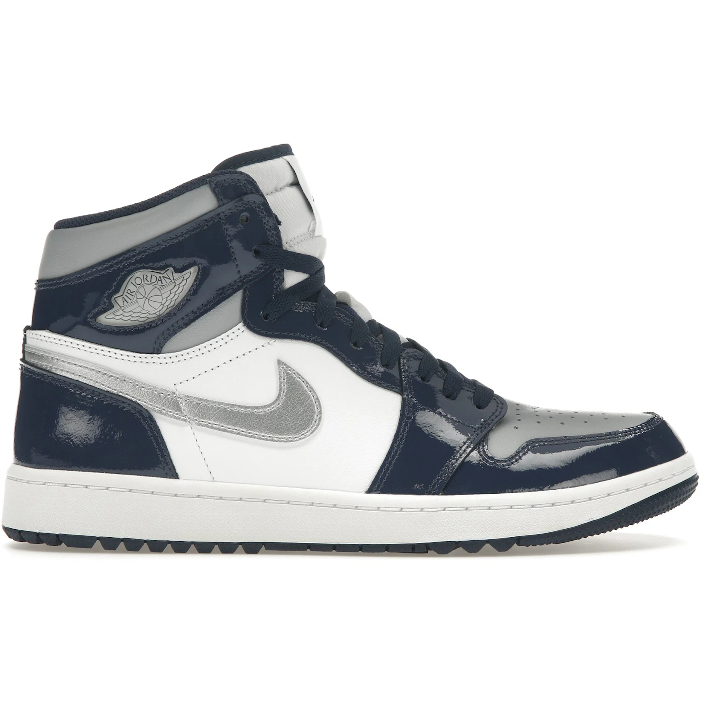 Jordan 1 Retro High Golf Patent Midnight Navy 2 Jordan 1 Retro High Golf Patent Midnight Navy 1