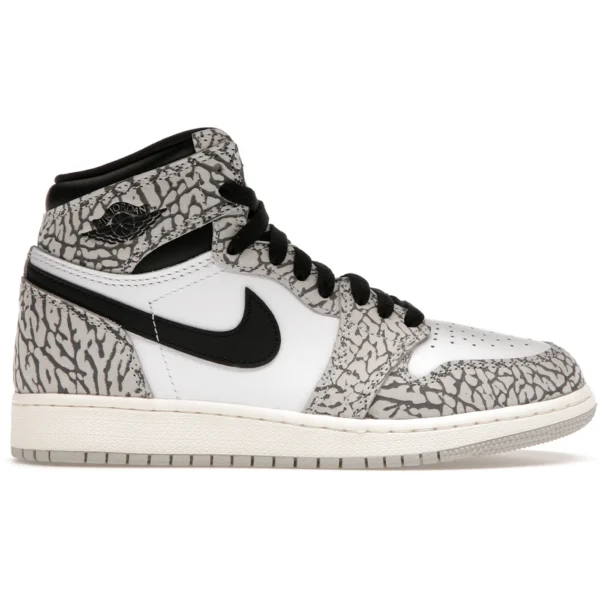 Jordan 1 Retro High OG White Cement (GS)