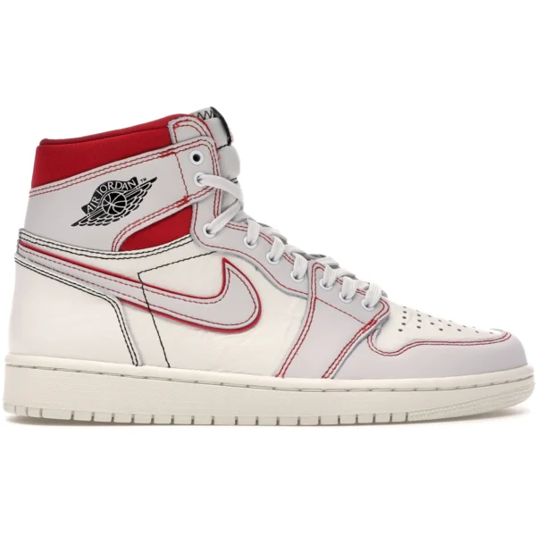 Jordan 1 Retro High Phantom Gym Red