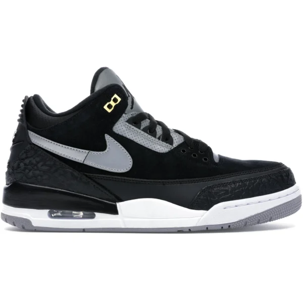 Jordan 3 Retro Tinker Black Cement Gold