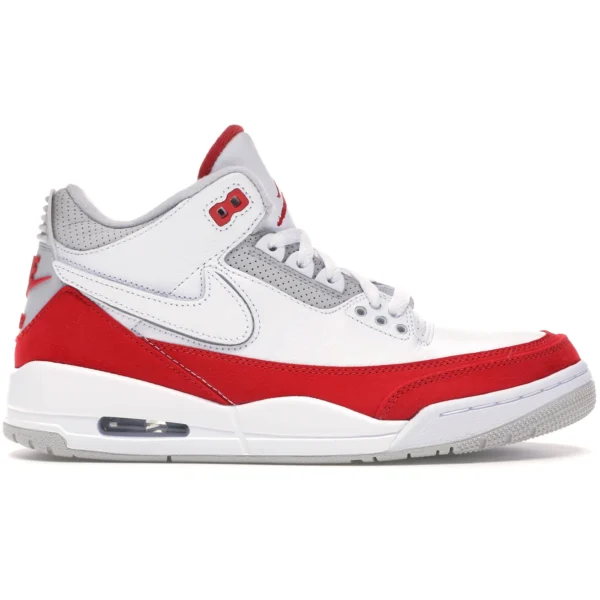Jordan 3 Retro Tinker White University Red