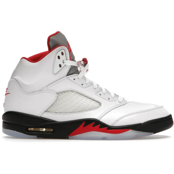 Jordan 5 Retro Fire Red Silver Tongue (2020)